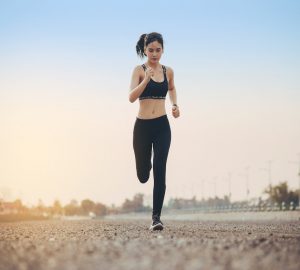 young fitness woman runner